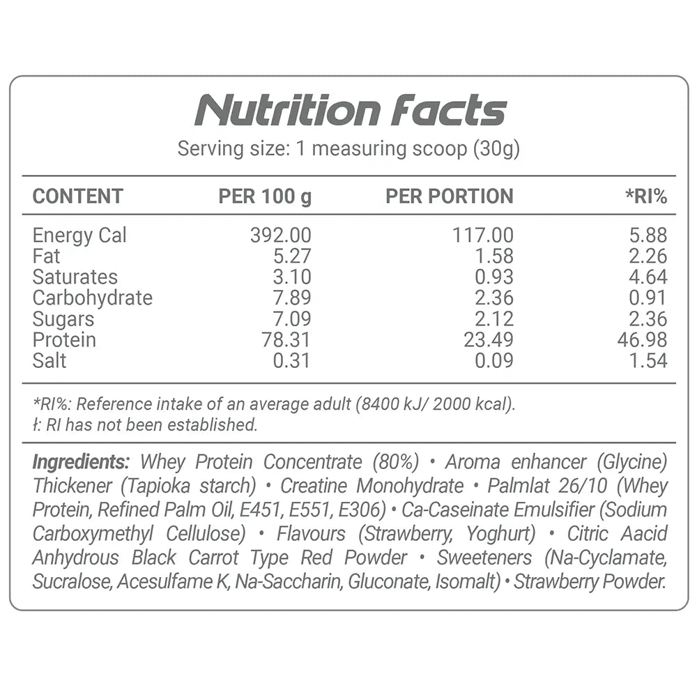 Maximalium Whey Protein, Karamela, 2270 g