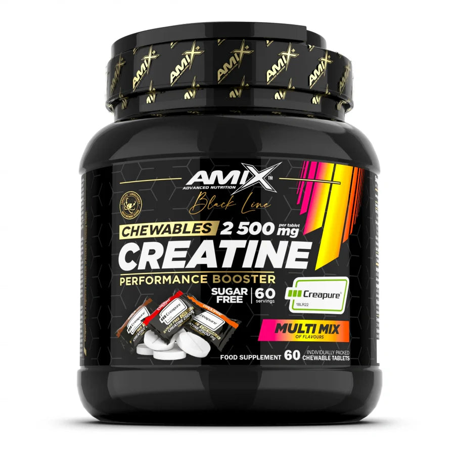 Amix Creatine Creapure 2500mg - Tablete za Žvakanje bez Šećera