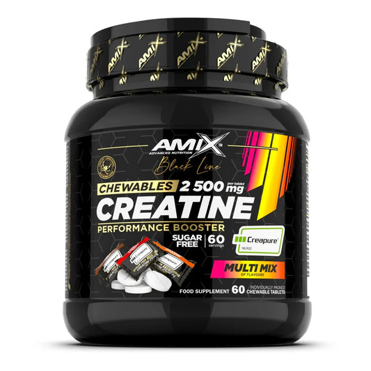 Amix Creatine Creapure 2500mg - Tablete za Žvakanje bez Šećera